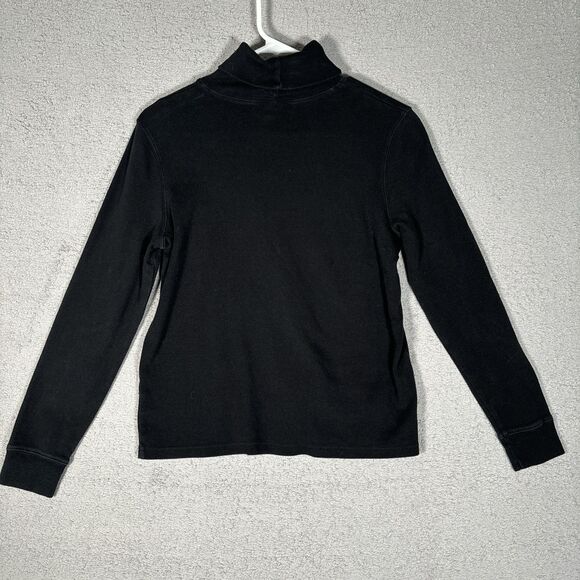 Lauren Ralph Lauren Women’s Size S Long Sleeve Turtle Neck Black Dark Academia - Picture 6 of 8